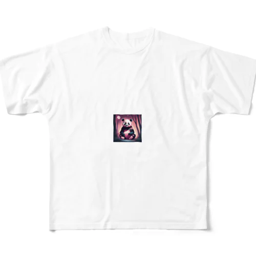 ピンクパンダプリティーズ All-Over Print T-Shirt