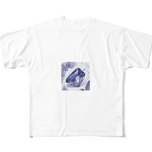 タンザナイト All-Over Print T-Shirt