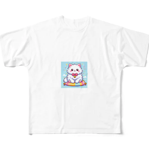 ゆるかわキャット All-Over Print T-Shirt