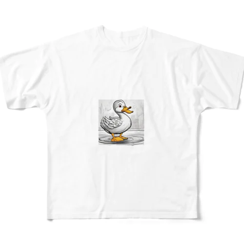 ダックシリーズ6 フルグラフィックTシャツ