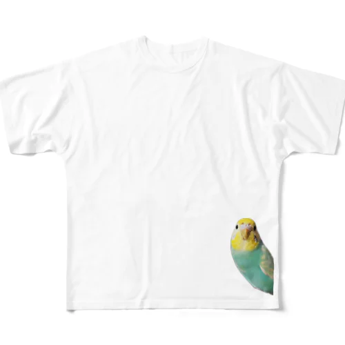 セキセイインコ All-Over Print T-Shirt