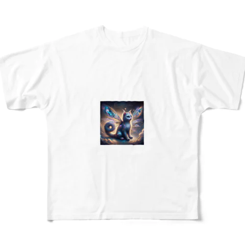 星光を纏う夢の案内人 All-Over Print T-Shirt