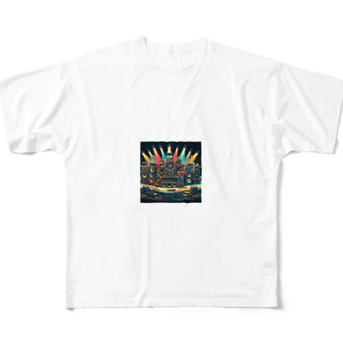 サウンドシステム All-Over Print T-Shirt