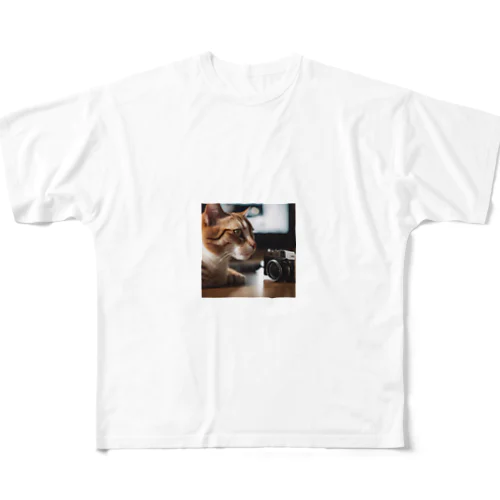 猫ちゃん　v8 All-Over Print T-Shirt