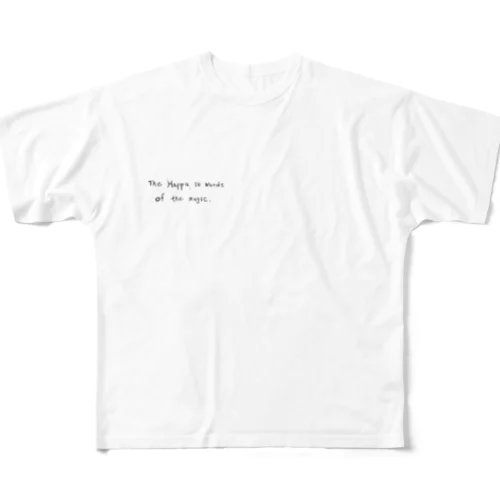 The leaf is words of the magic フルグラフィックTシャツ