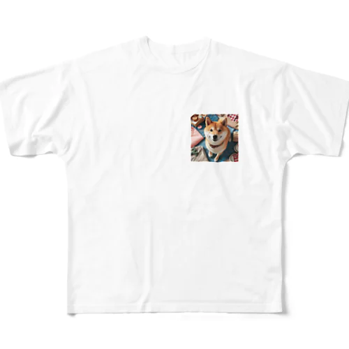 Shibainu Daichan All-Over Print T-Shirt