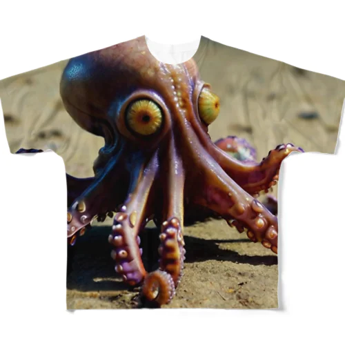 octopus All-Over Print T-Shirt