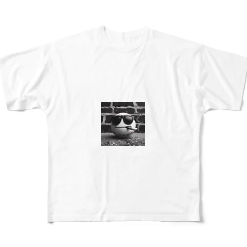 ストレート All-Over Print T-Shirt