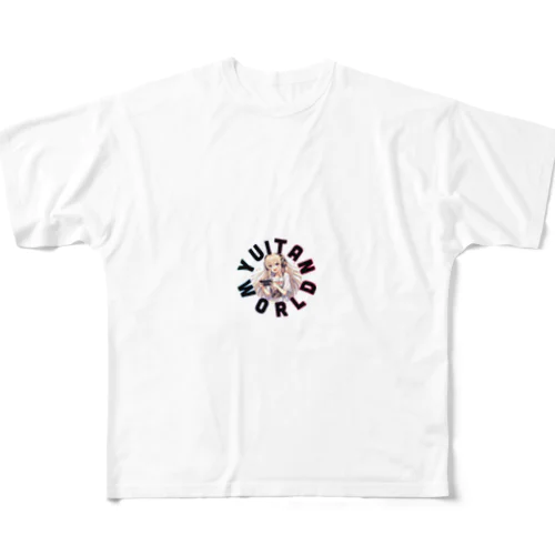 YUITANWORLD  All-Over Print T-Shirt