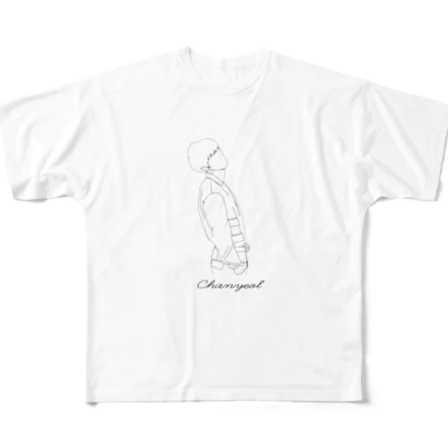 LOVESHOT-chanyeoldayo!!!!!! フルグラフィックTシャツ