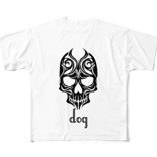 dog フルグラフィックTシャツ