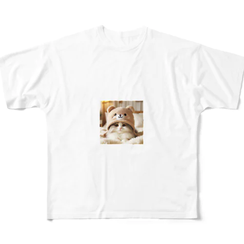 帽子のグーちゃん All-Over Print T-Shirt