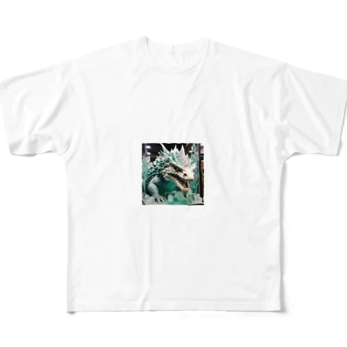 クリスタルアイスバジリスク All-Over Print T-Shirt