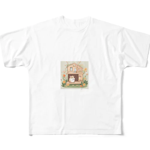 ハムりんちゃん All-Over Print T-Shirt