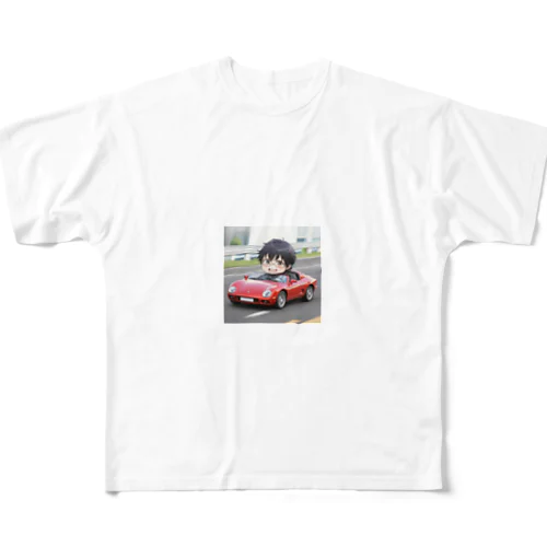 オープンカードライブ＠サラリーマン All-Over Print T-Shirt