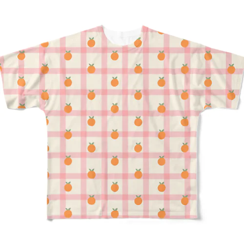 オレンジ3 All-Over Print T-Shirt