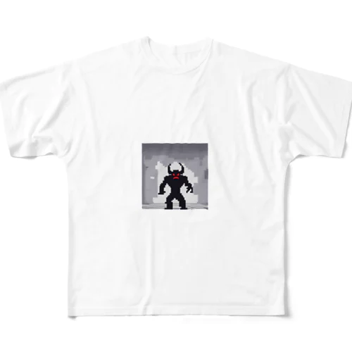 Devil All-Over Print T-Shirt