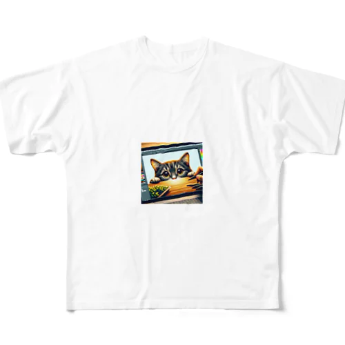 隠れんぼ達人 All-Over Print T-Shirt