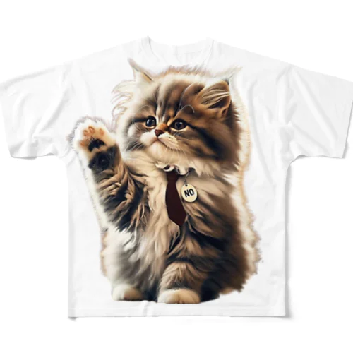 可愛い猫ちゃん08 All-Over Print T-Shirt