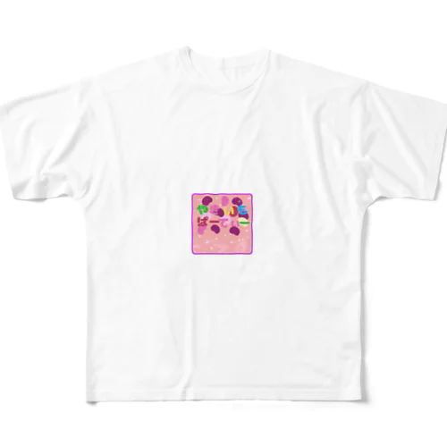 やきいもぱーてぃーグッズ フルグラフィックTシャツ