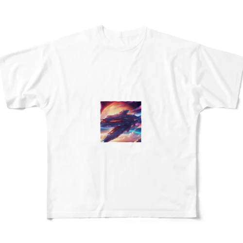 星船夢想 フルグラフィックTシャツ