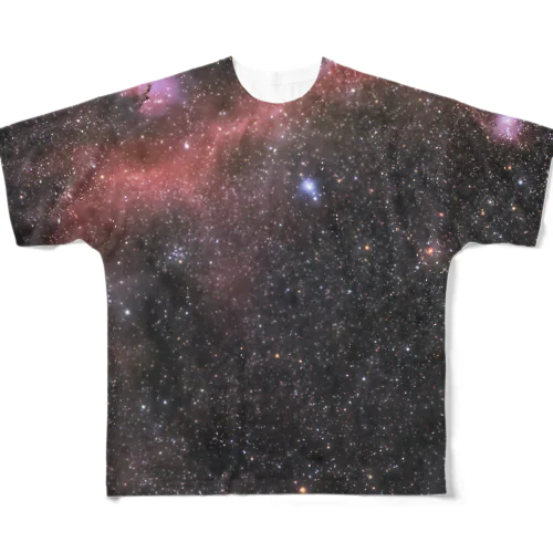 カモメ星雲 フルグラフィックTシャツ