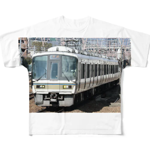 221系快速電車 フルグラフィックTシャツ