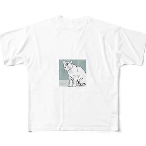 ベンガル         猫 All-Over Print T-Shirt