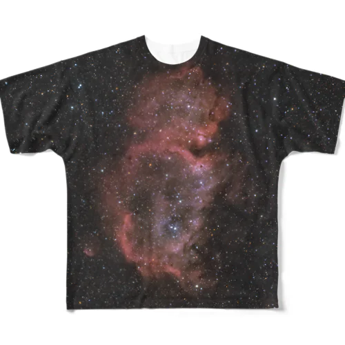 胎児星雲 フルグラフィックTシャツ