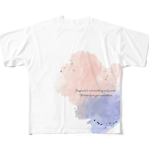 KUMO☁️×名言 フルグラフィックTシャツ