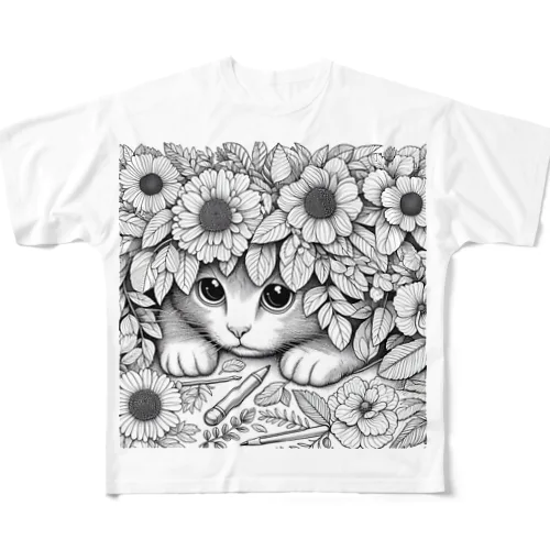 ミッション中 All-Over Print T-Shirt