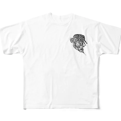 シンプルイズザベスト All-Over Print T-Shirt