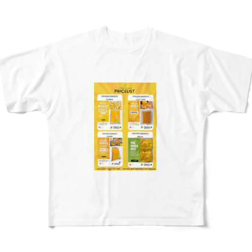 夏の恋人、冷凍マンゴーが勢揃い！ All-Over Print T-Shirt