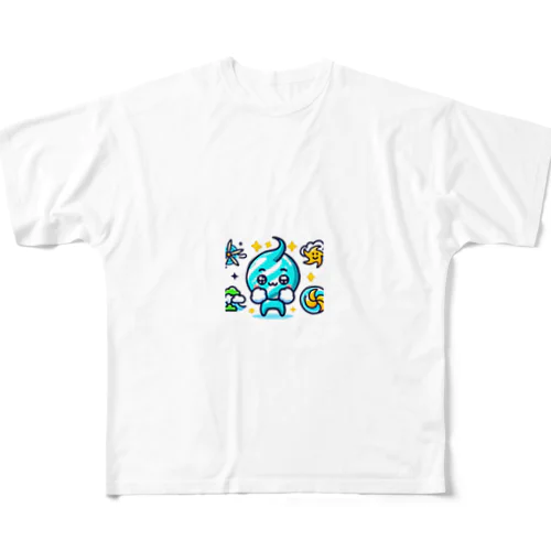 沖縄の自然の恵みエネルギー All-Over Print T-Shirt
