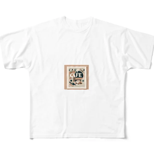 カフェ・パステル All-Over Print T-Shirt