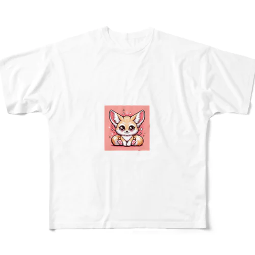 かわいいフェネック All-Over Print T-Shirt