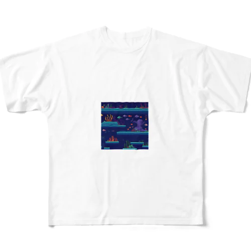 deep sea All-Over Print T-Shirt