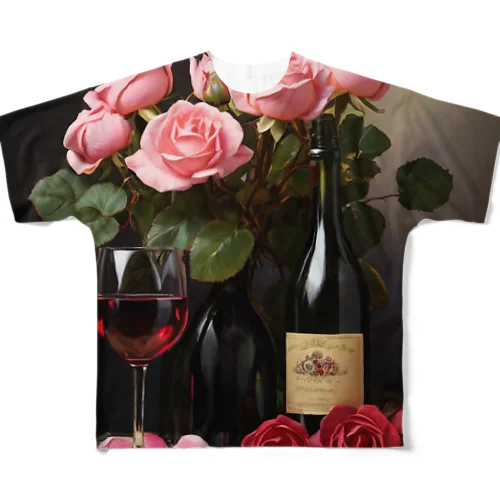 Days of Wine and Roses All-Over Print T-Shirt