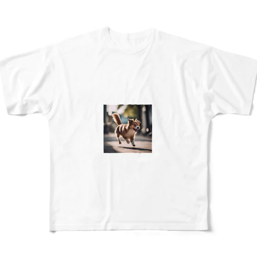 犬⑩ All-Over Print T-Shirt