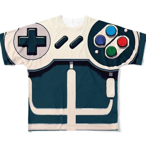 game pad All-Over Print T-Shirt