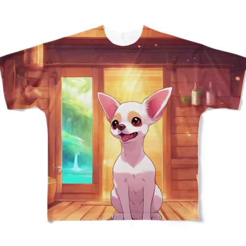 sauna animal ⑩ All-Over Print T-Shirt