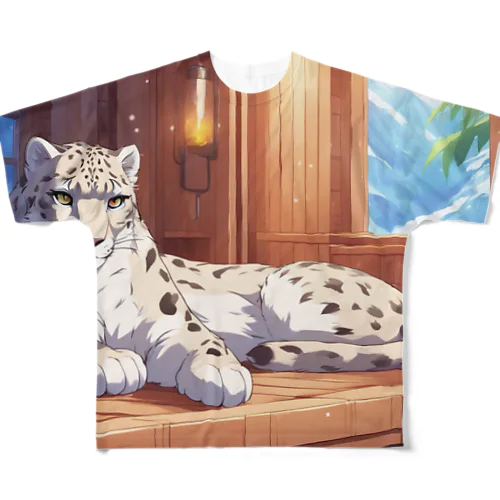 sauna animal ㉔ フルグラフィックTシャツ