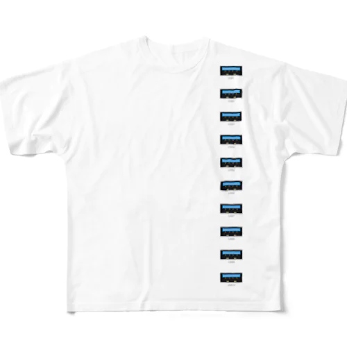 ずらりと並んだUSBポート All-Over Print T-Shirt