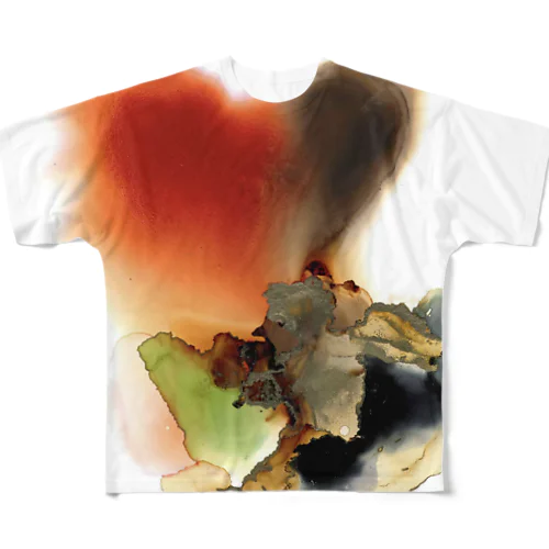 nuance art series フルグラフィックTシャツ