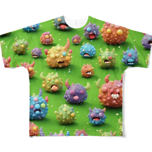 ｔｏｇｅｔｏｇｅ All-Over Print T-Shirt