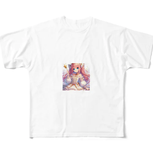 【可愛い】美少女魔法使い3 All-Over Print T-Shirt