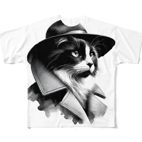 BOSS kitty All-Over Print T-Shirt