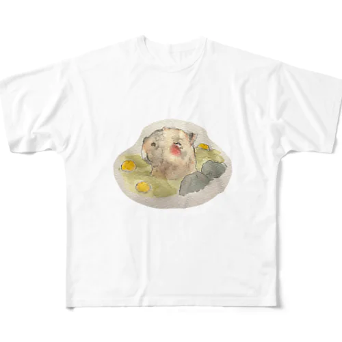 カピバラさん All-Over Print T-Shirt