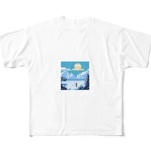 巨大な氷山 All-Over Print T-Shirt