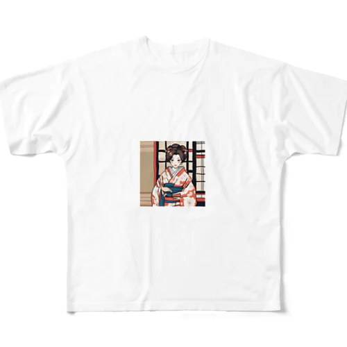 和の華 All-Over Print T-Shirt